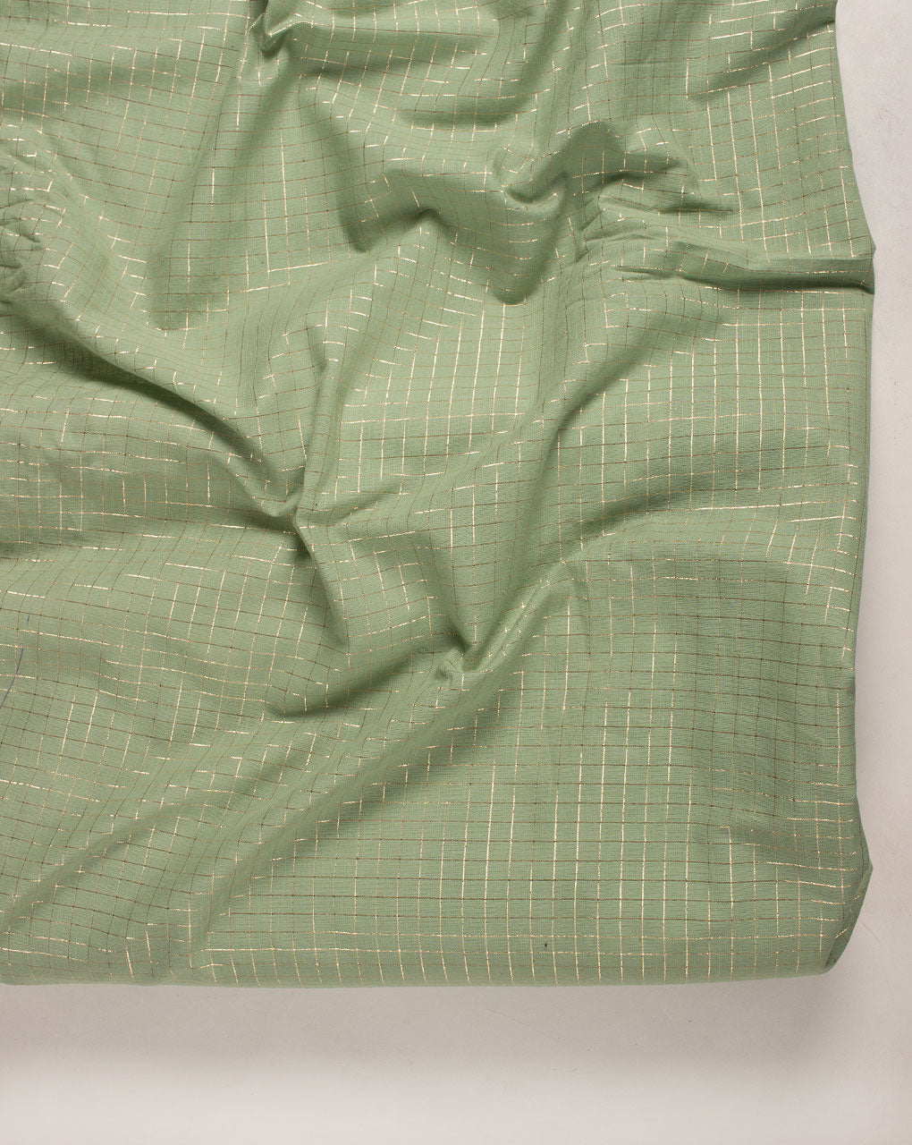 Lurex Loom Textured Cotton Fabric
