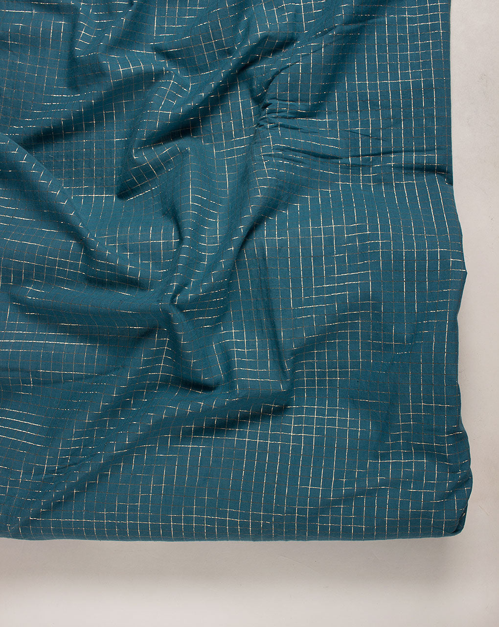 Lurex Loom Textured Cotton Fabric
