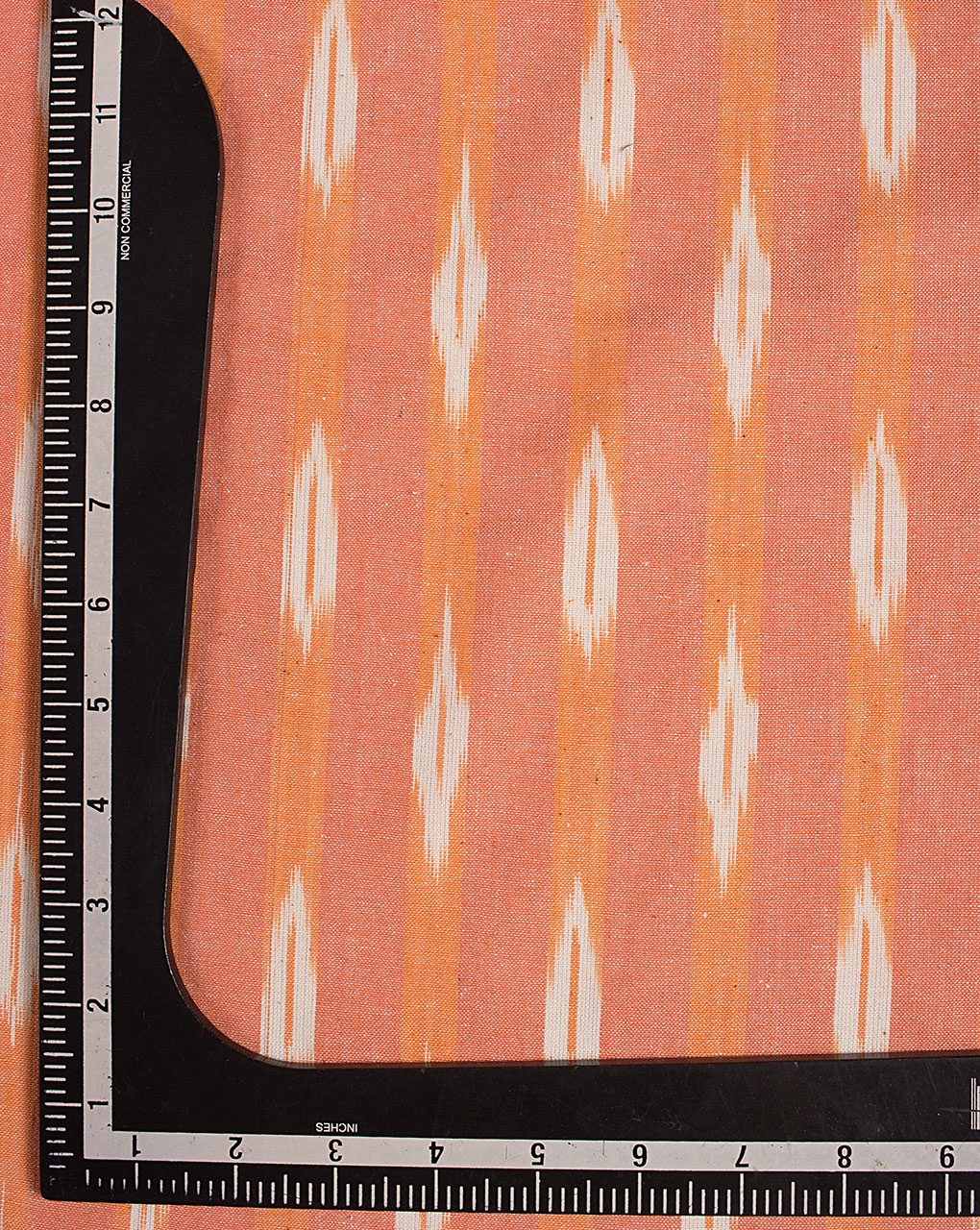Washed Ikat Cotton Fabric