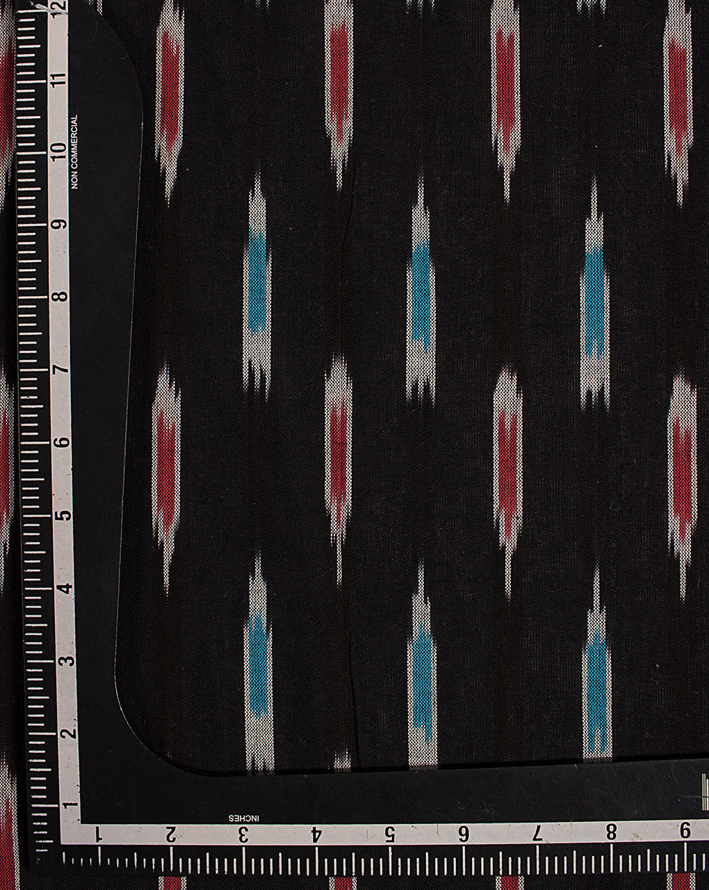 Washed Ikat Cotton Fabric