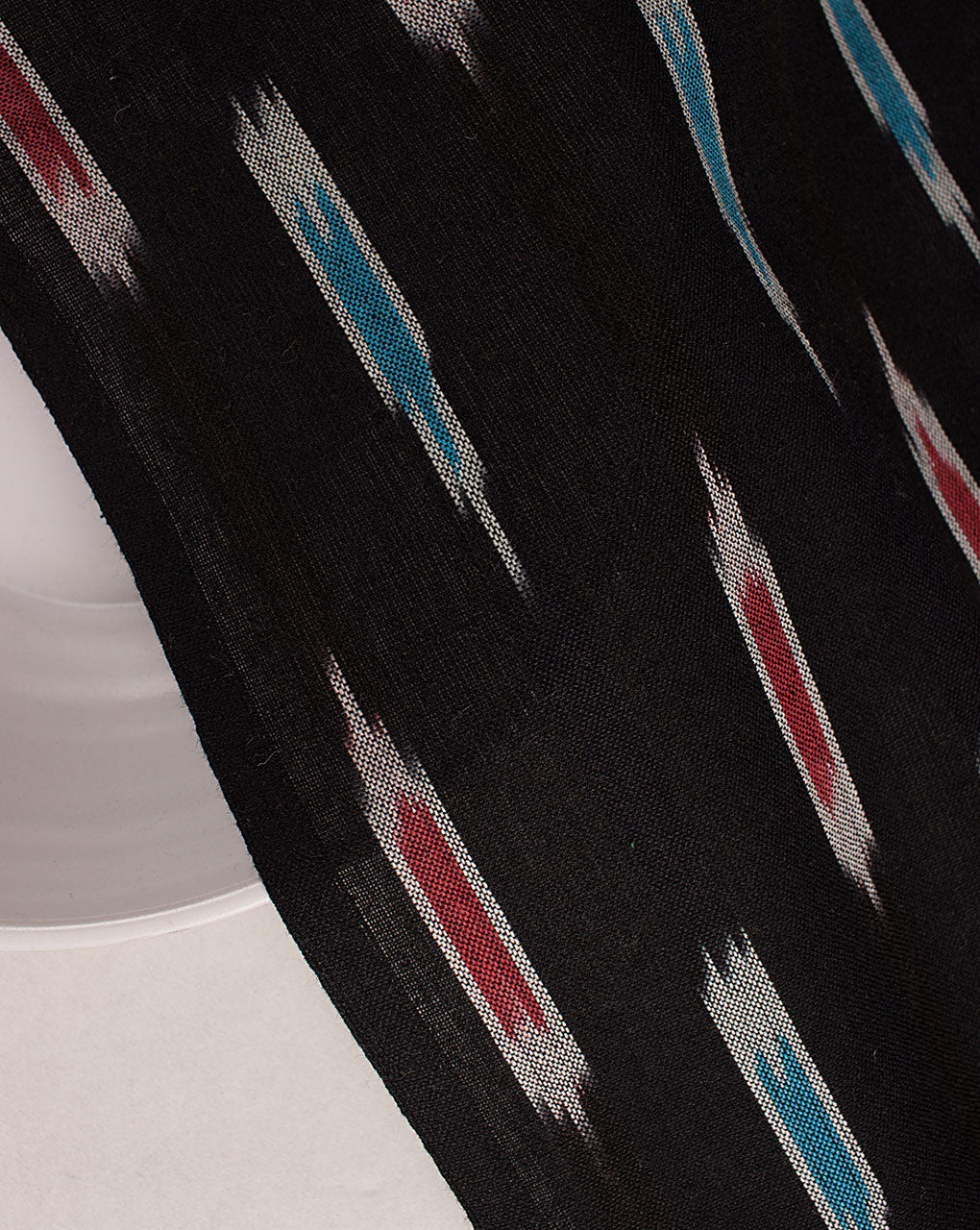 Washed Ikat Cotton Fabric