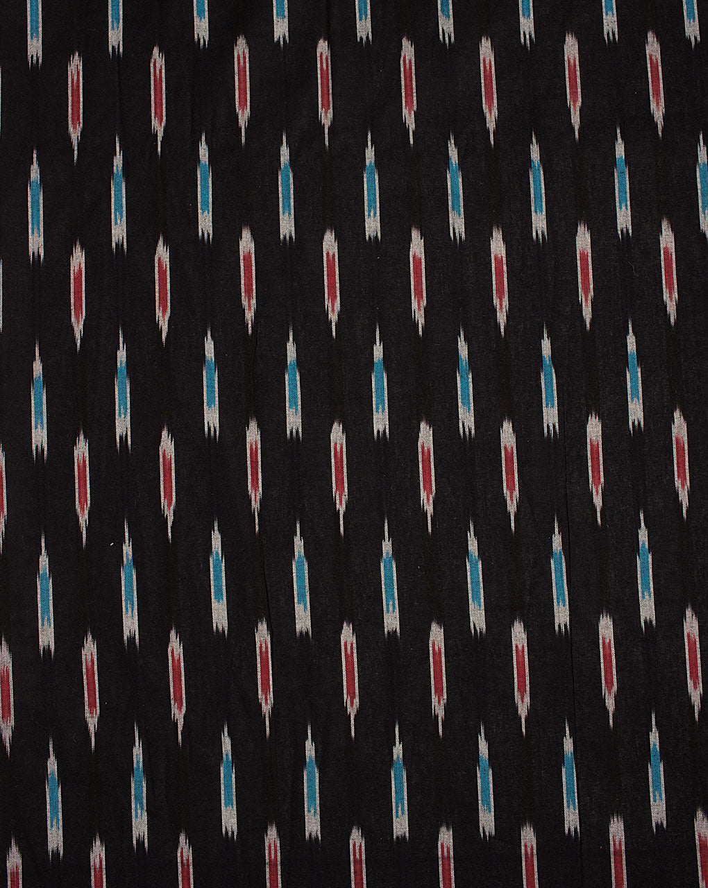 Washed Ikat Cotton Fabric