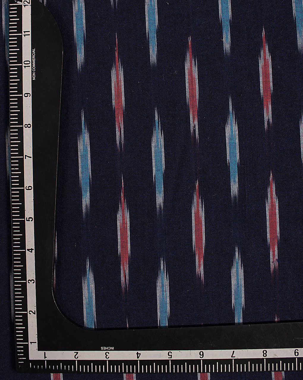Washed Ikat Cotton Fabric