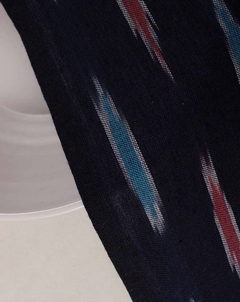 Washed Ikat Cotton Fabric