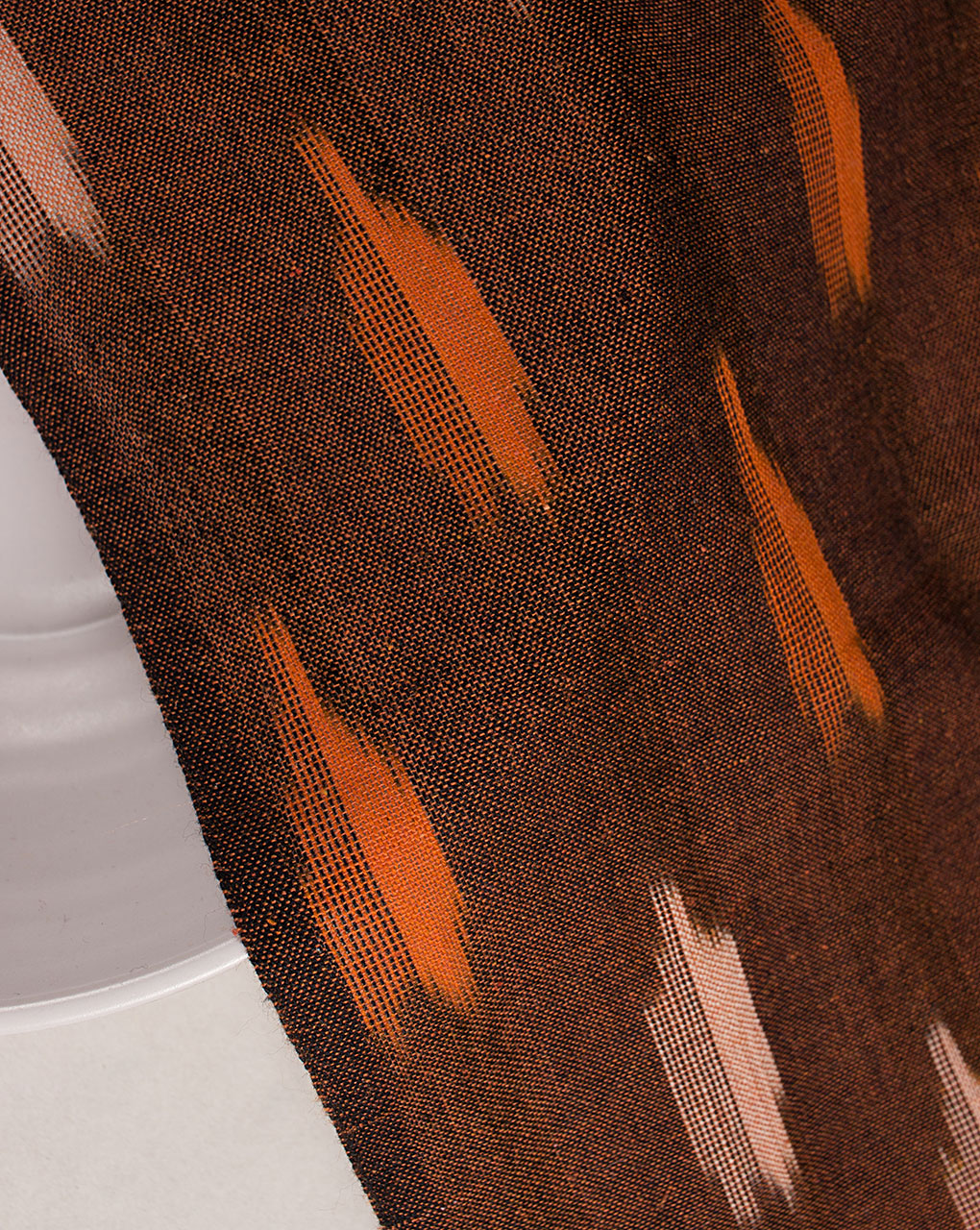 Washed Ikat Cotton Fabric