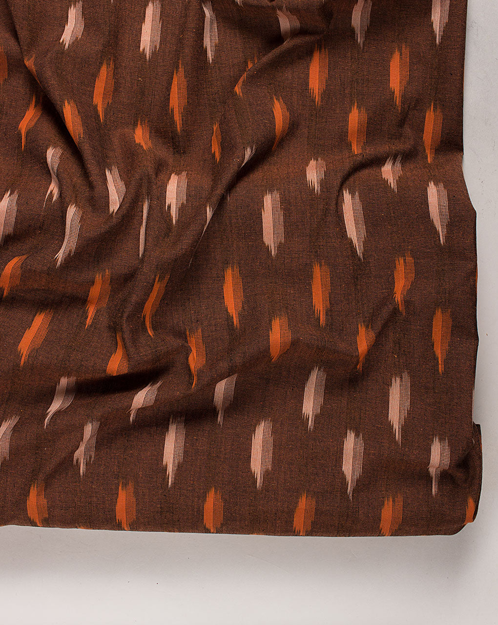 Washed Ikat Cotton Fabric