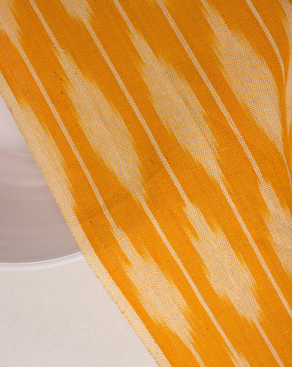 Washed Ikat Cotton Fabric
