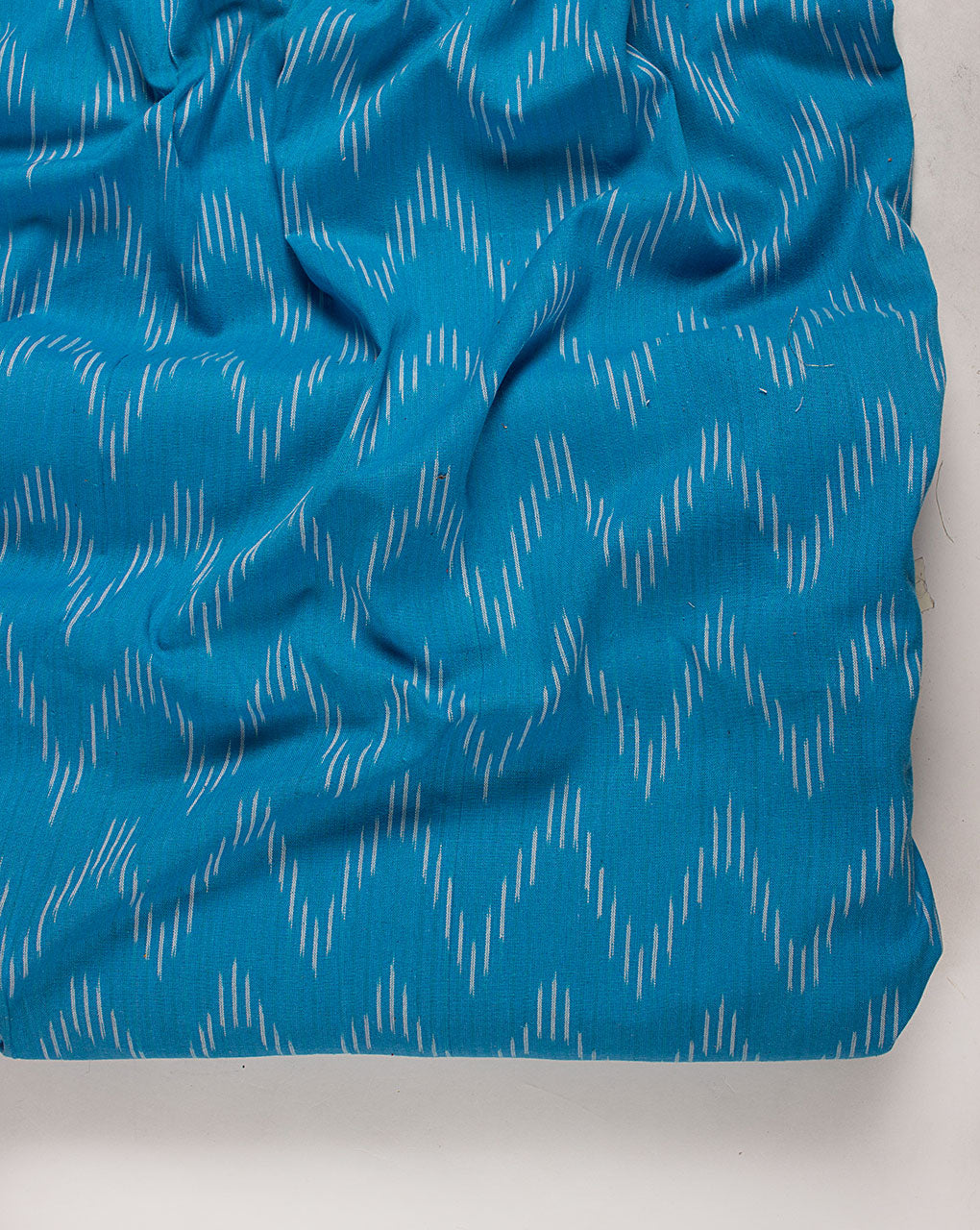 Washed Ikat Cotton Fabric