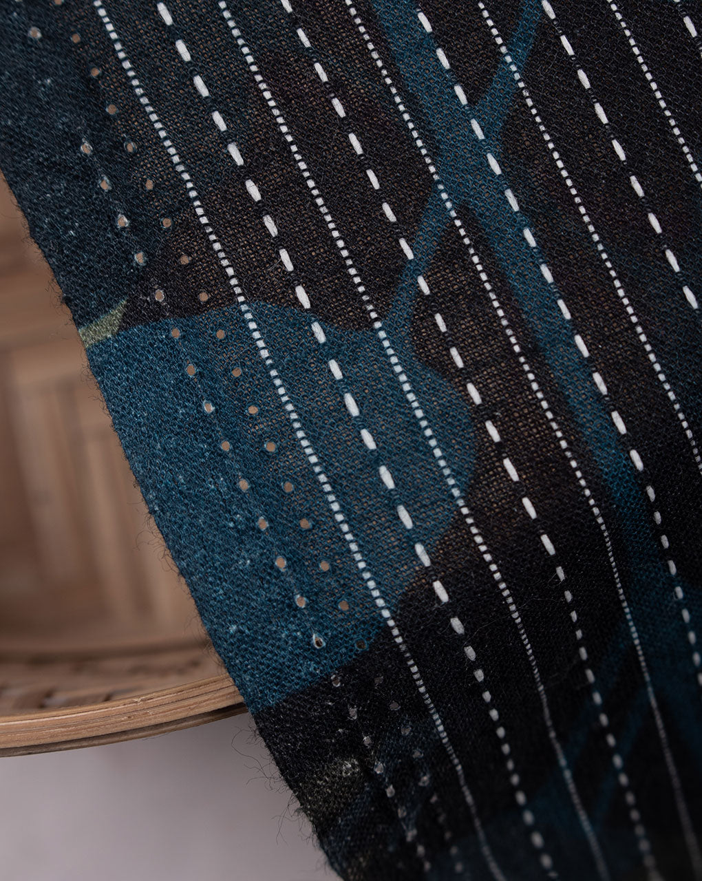 Digital Print Kantha Cotton Fabric - Fabriclore.com
