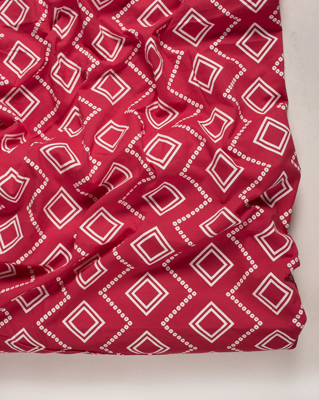 ( Pre Cut 80 CM ) Screen Print Cotton Fabric