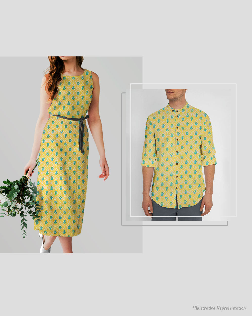 Screen Print Cotton Fabric