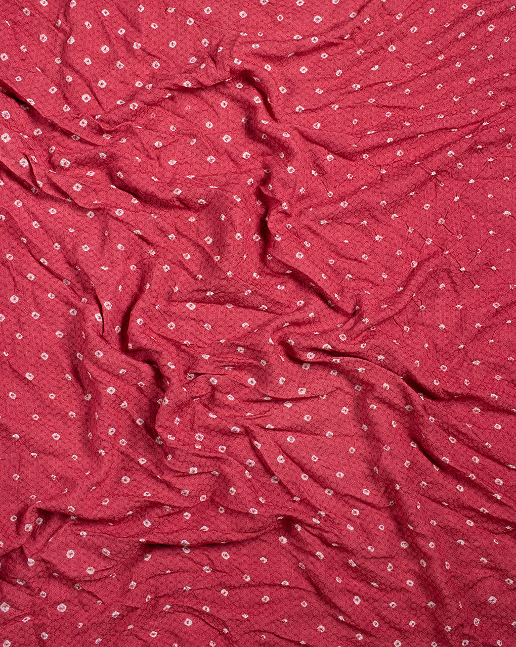 Polka Dots Bandhani Dobby Rayon Dupatta