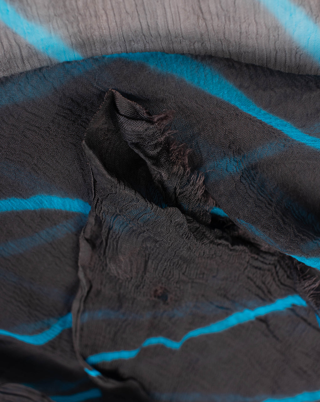 Hand Tie & Dye Viscose Chiffon Dupatta - Fabriclore.com