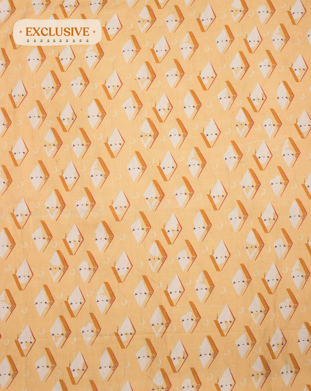 Exclusive Desi Delicacies Digital Print Flex Cotton Fabric - Fabriclore.com