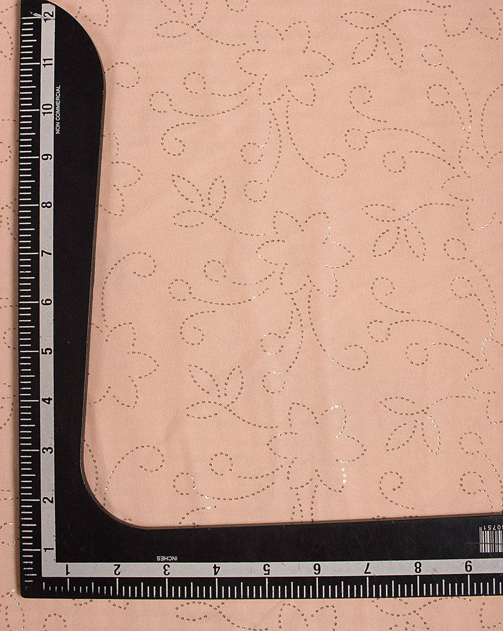 Foil Print Georgette Fabric