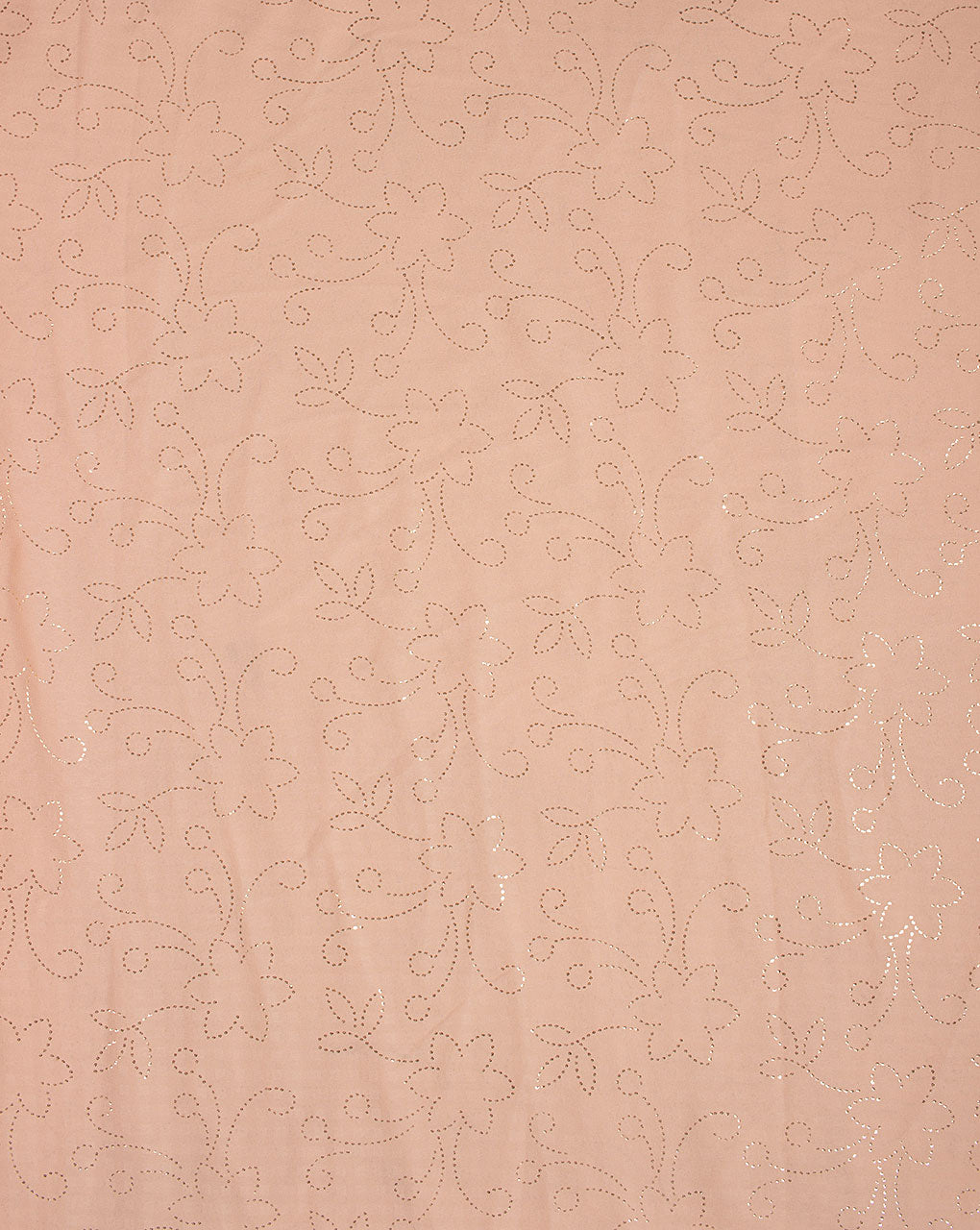 Foil Print Georgette Fabric