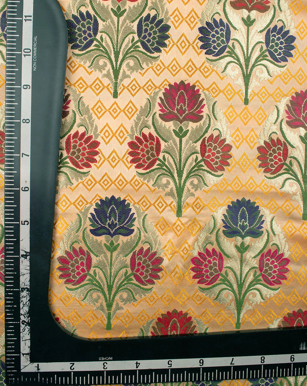 Banarasi Kinkhab Pure Kataan Silk Fabric ( Width 36 Inch ) - Fabriclore.com