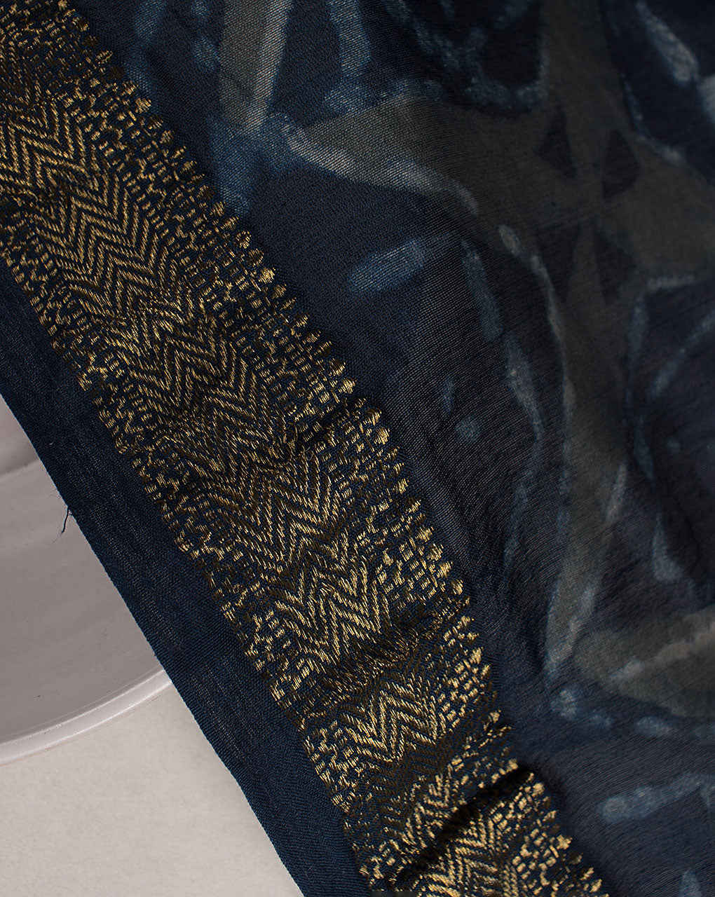 Akola Hand Block Maheshwari Chanderi Fabric