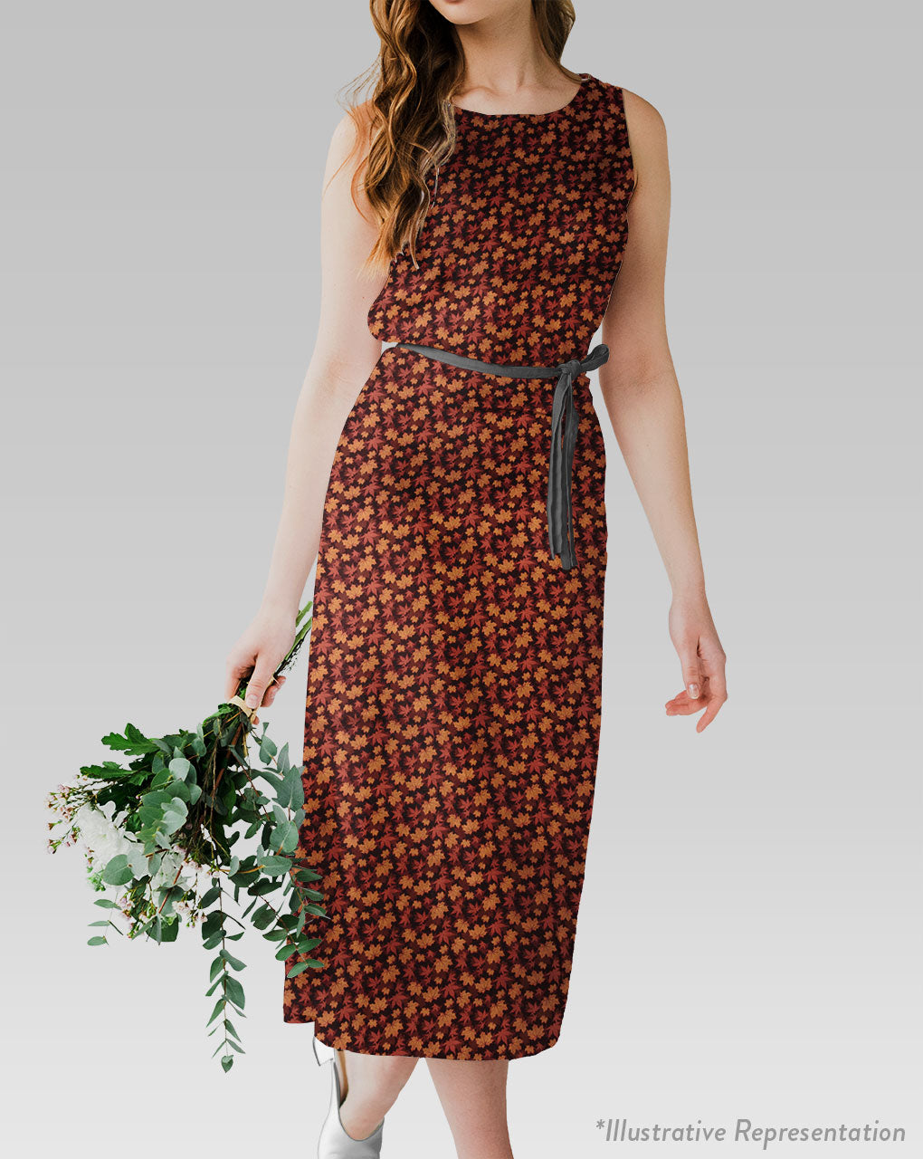 Digital Print Modal Satin Fabric - Fabriclore.com