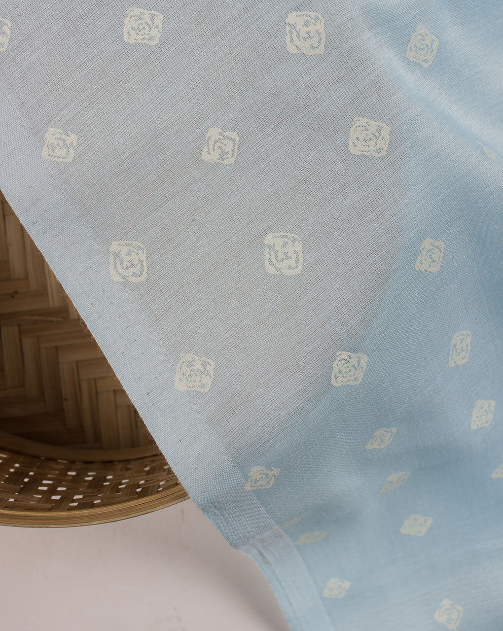 Khari Screen Print Polyester Fabric - Fabriclore.com