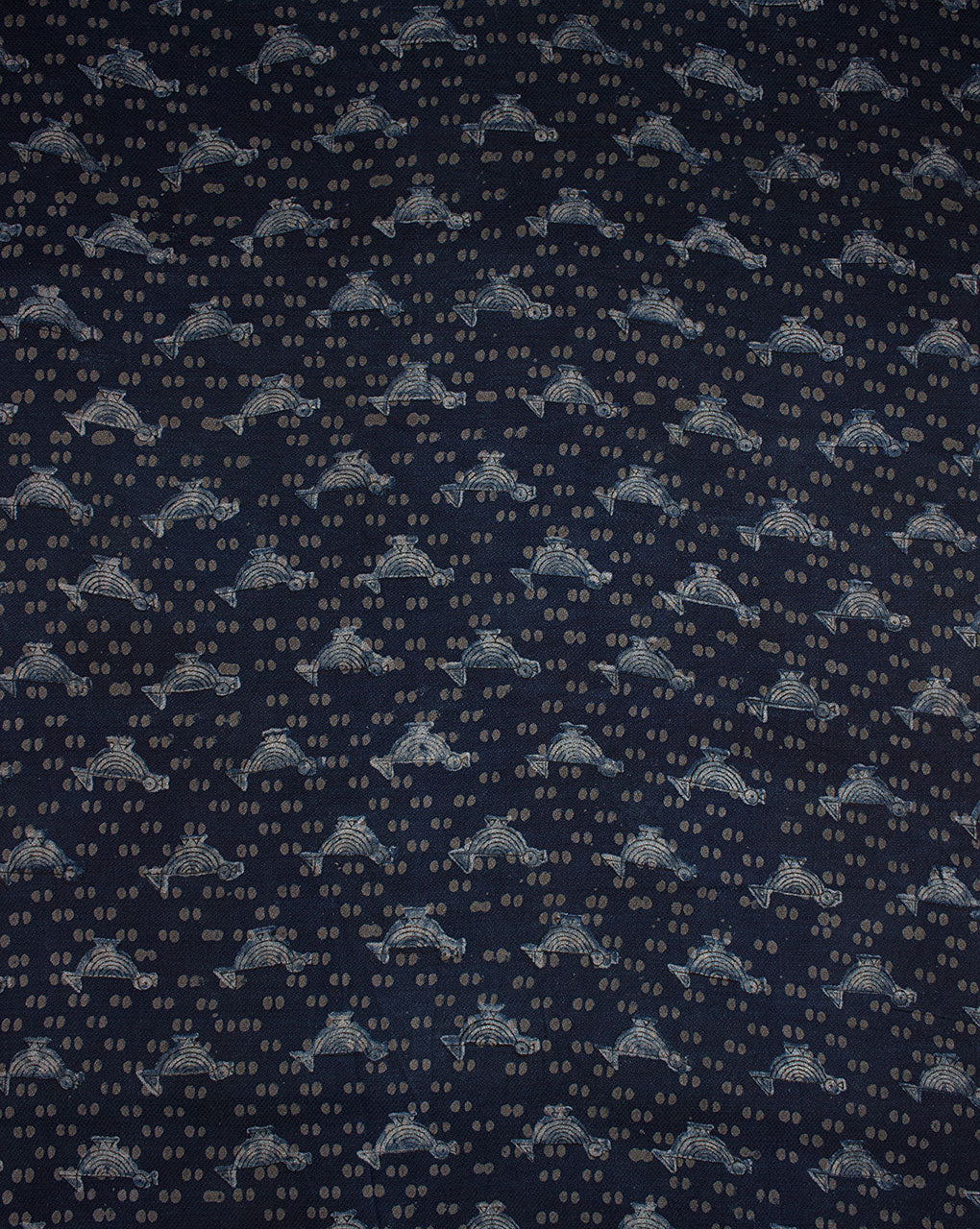 Akola Hand Block Dobby Rayon Fabric - Fabriclore.com