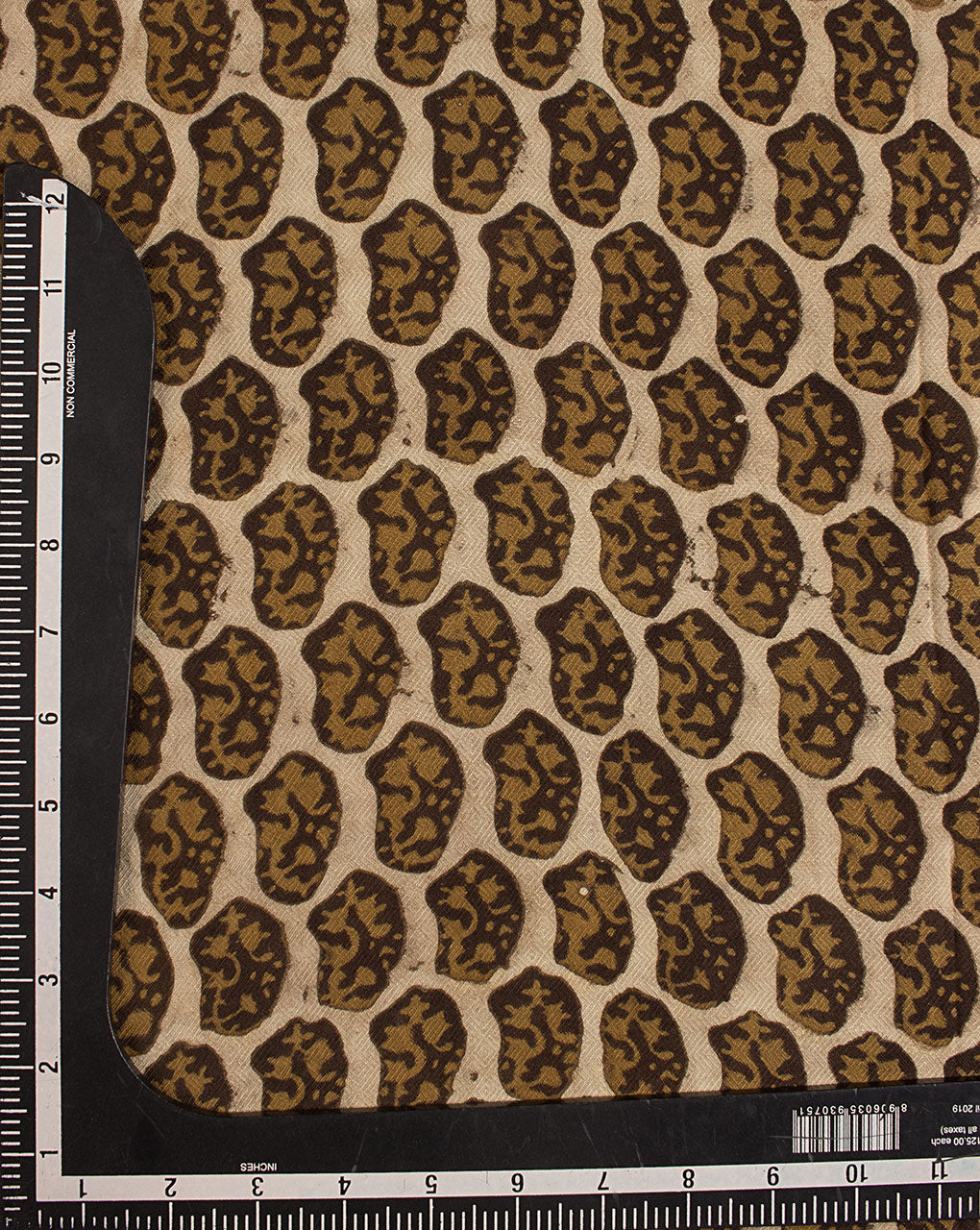 Akola Hand Block Dobby Rayon Fabric - Fabriclore.com