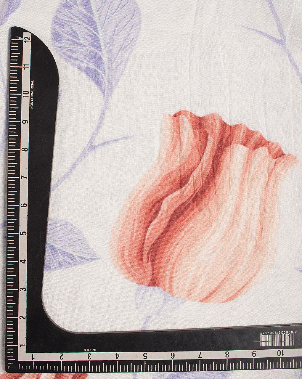 Exclusive Whimsical Bloom Digital Print Rayon Crepe Fabric ( Width 40 Inch ) - Fabriclore.com