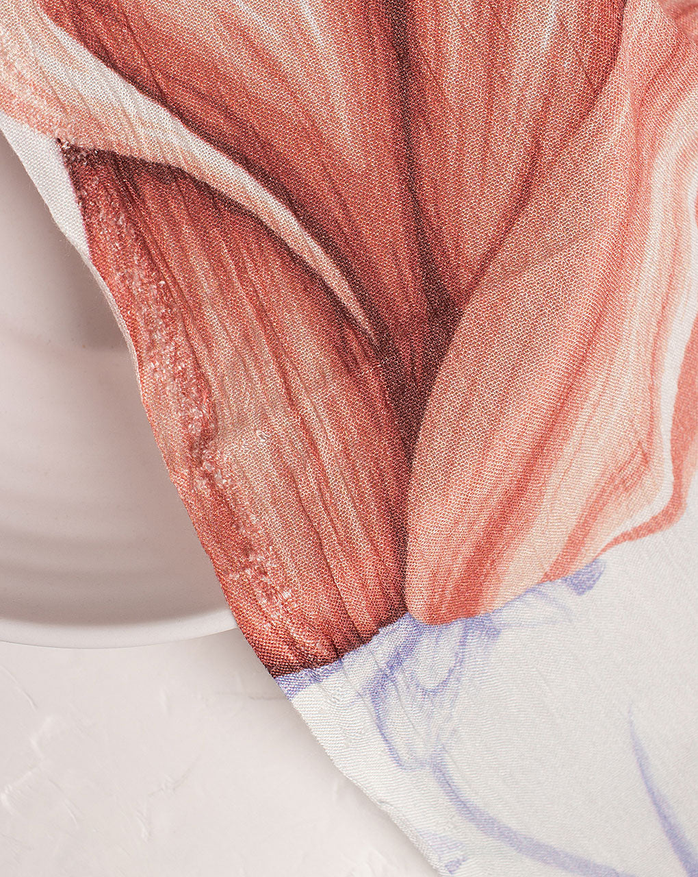 Exclusive Whimsical Bloom Digital Print Rayon Crepe Fabric ( Width 40 Inch ) - Fabriclore.com