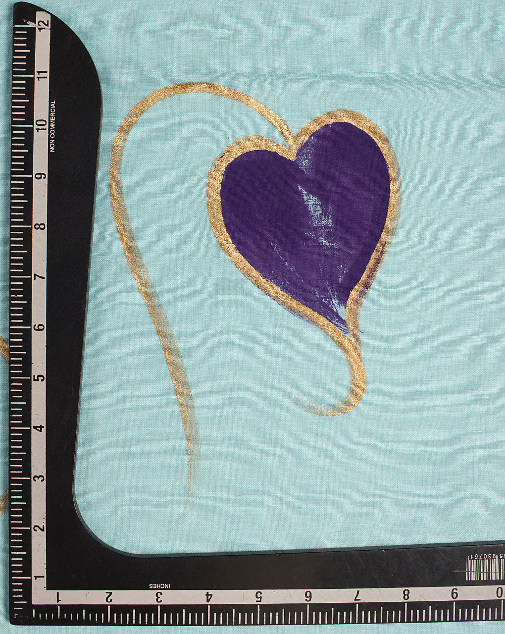 Hand Painted Flex Rayon Fabric - Fabriclore.com