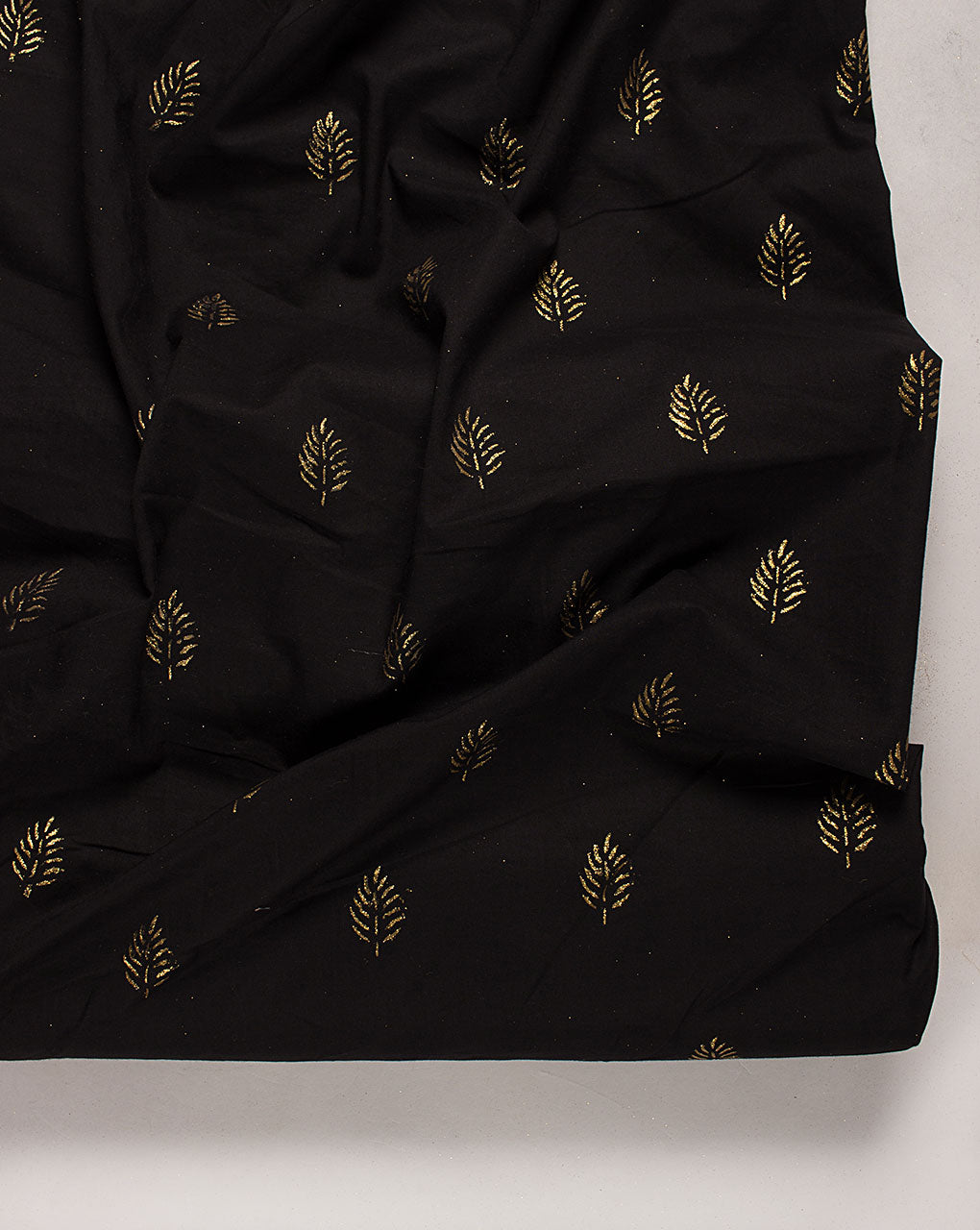 Gold Block Rayon Fabric