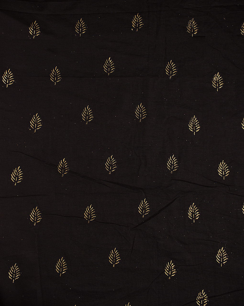Gold Block Rayon Fabric