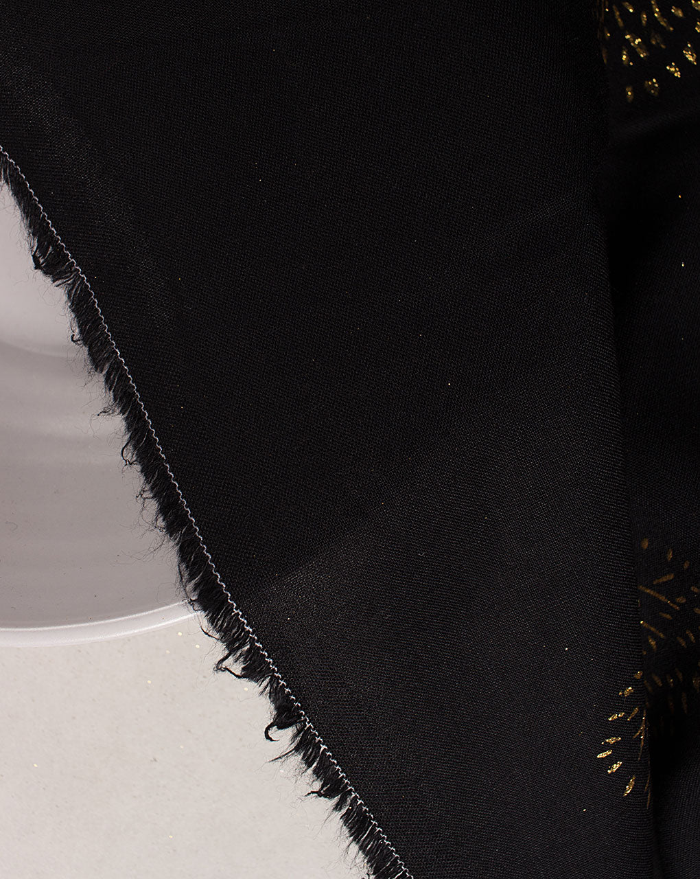 Gold Block Rayon Fabric