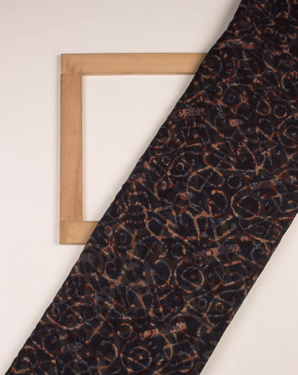 Hand Block Rayon Modal Fabric - Fabriclore.com