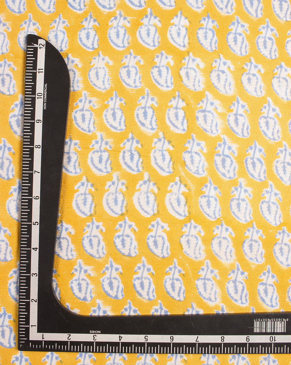 Rapid Hand Block Rayon Dobby Fabric - Fabriclore.com