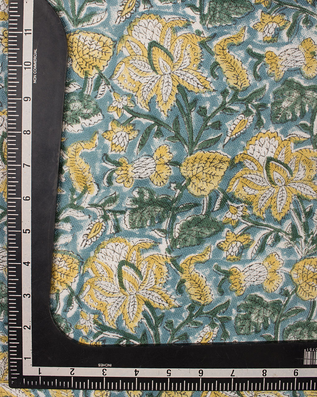 Rapid Hand Block Dobby Rayon Fabric - Fabriclore.com