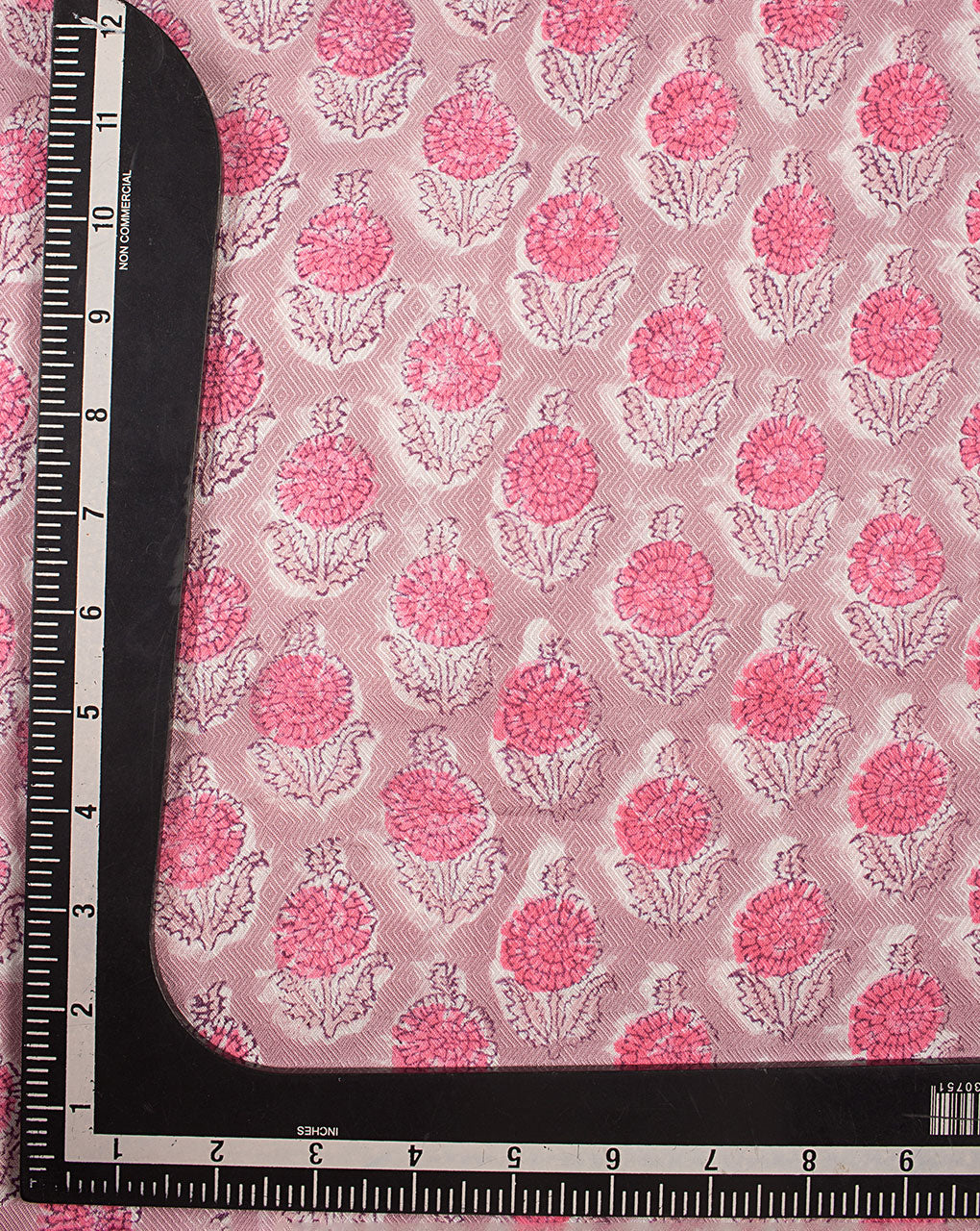 Rapid Hand Block Dobby Rayon Fabric - Fabriclore.com