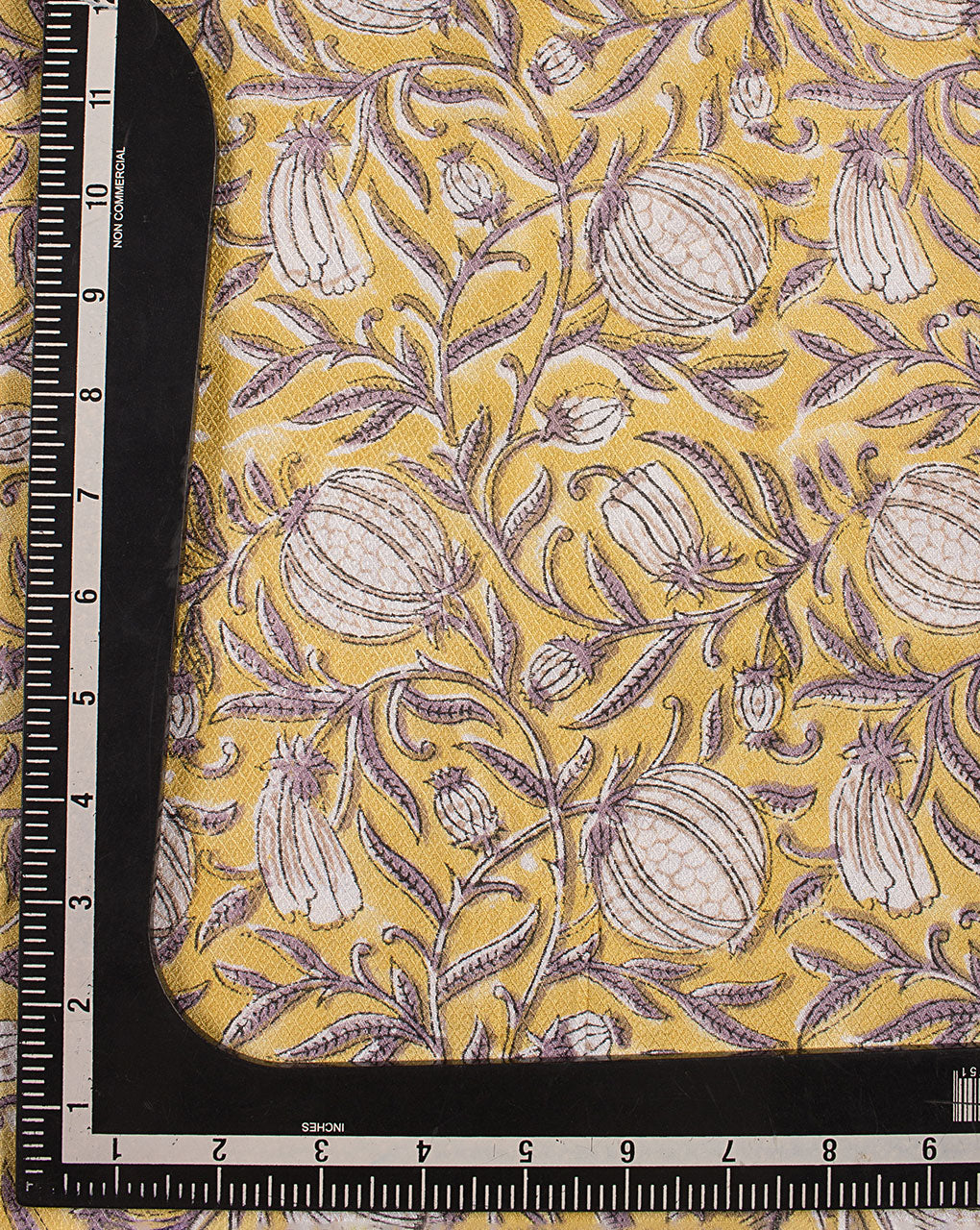 Rapid Hand Block Dobby Rayon Fabric - Fabriclore.com