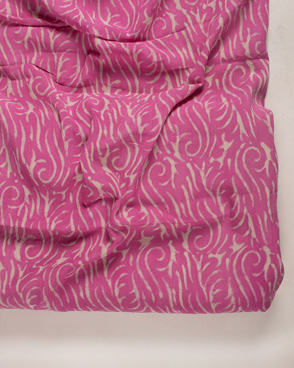 Hand Block Rayon Fabric