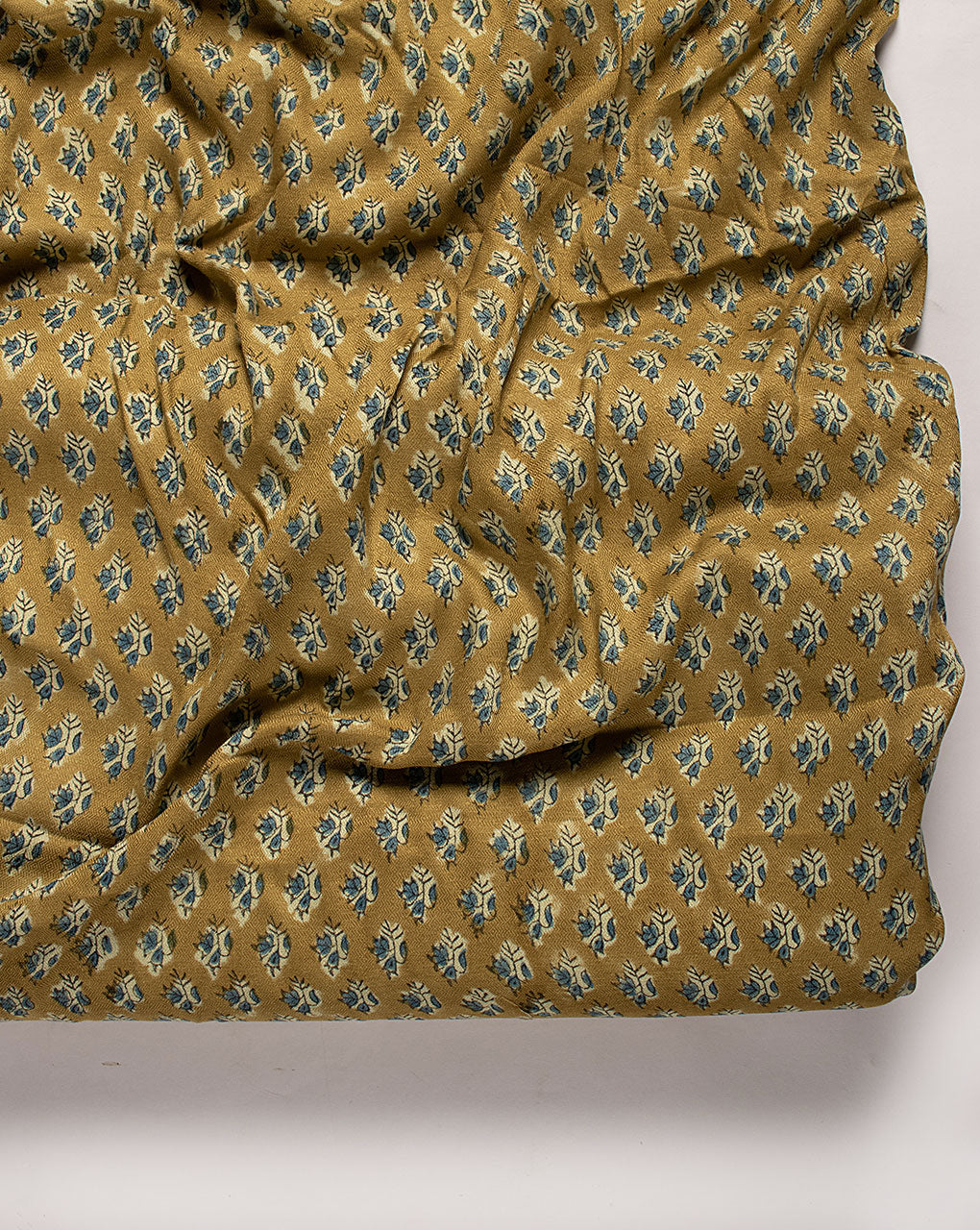 Hand Block Dobby Rayon Fabric