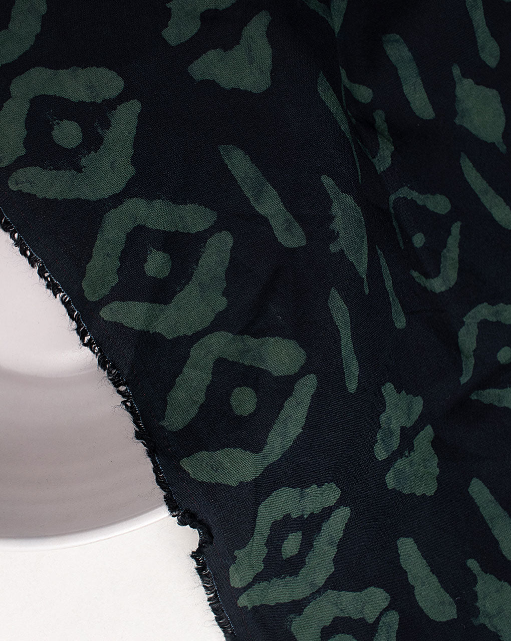 Hand Block Rayon Fabric