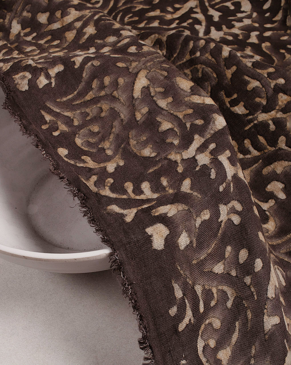 Kashish Hand Block Twill Rayon Fabric