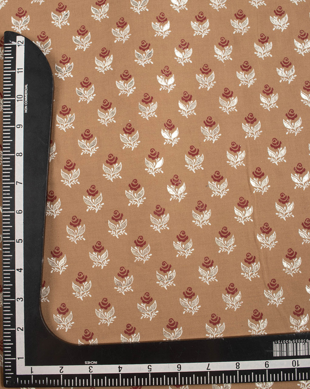 Foil Screen Print Rayon Modal Fabric - Fabriclore.com