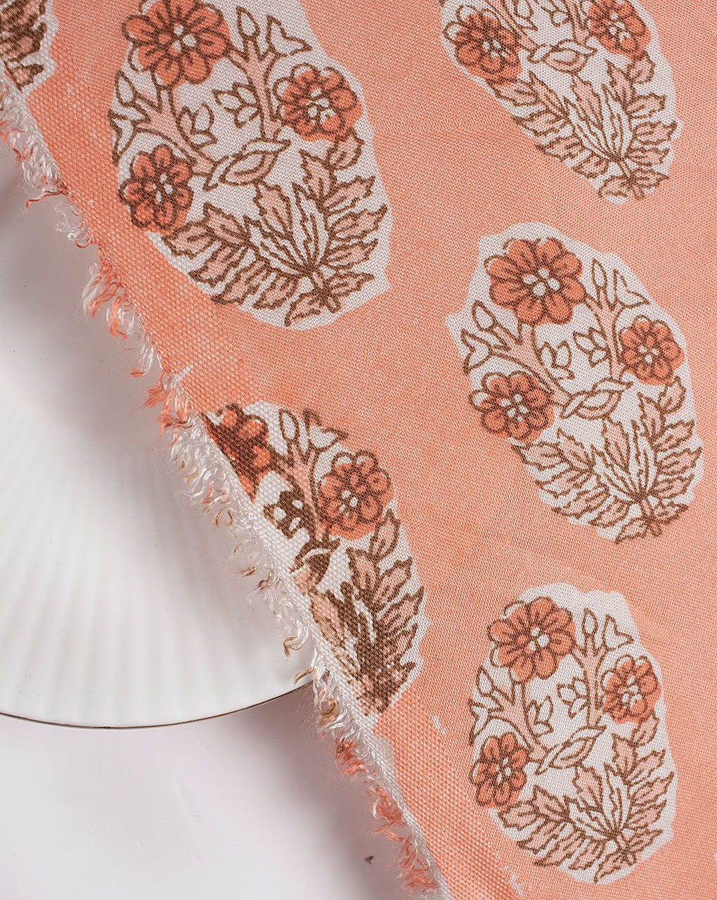 Screen Print Rayon Fabric - Fabriclore.com