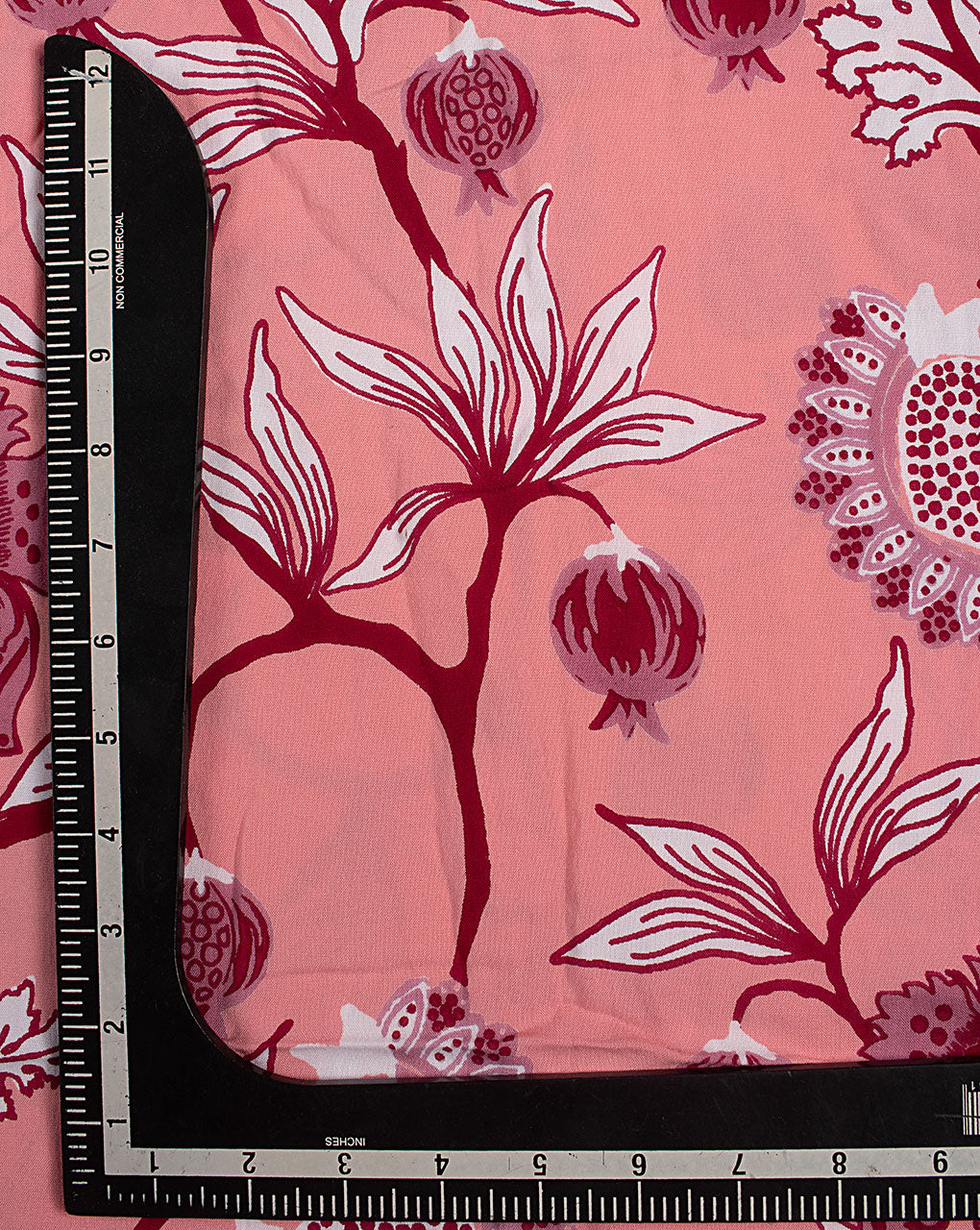 ( Pre Cut 50 CM ) Screen Print Rayon Fabric