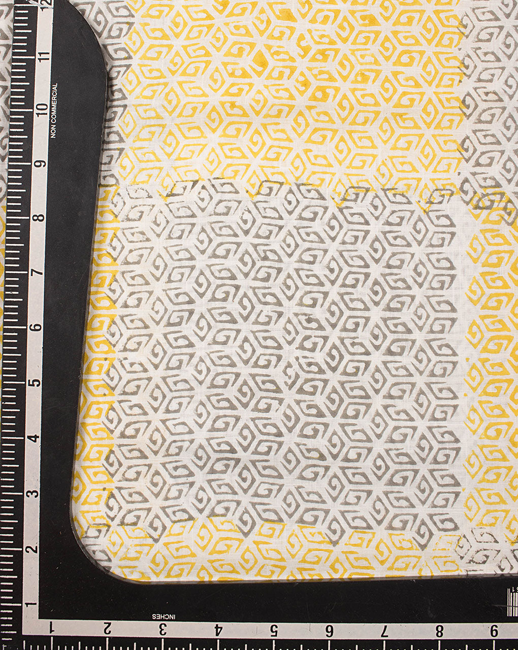 Hand Block Slub Cotton Fabric - Fabriclore.com