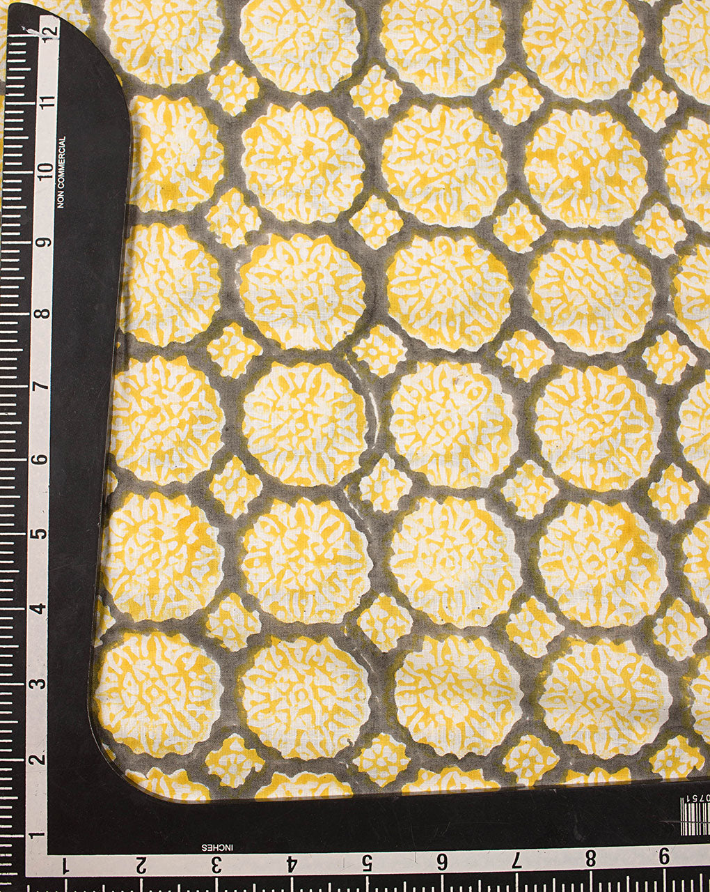 Hand Block Slub Cotton Fabric - Fabriclore.com