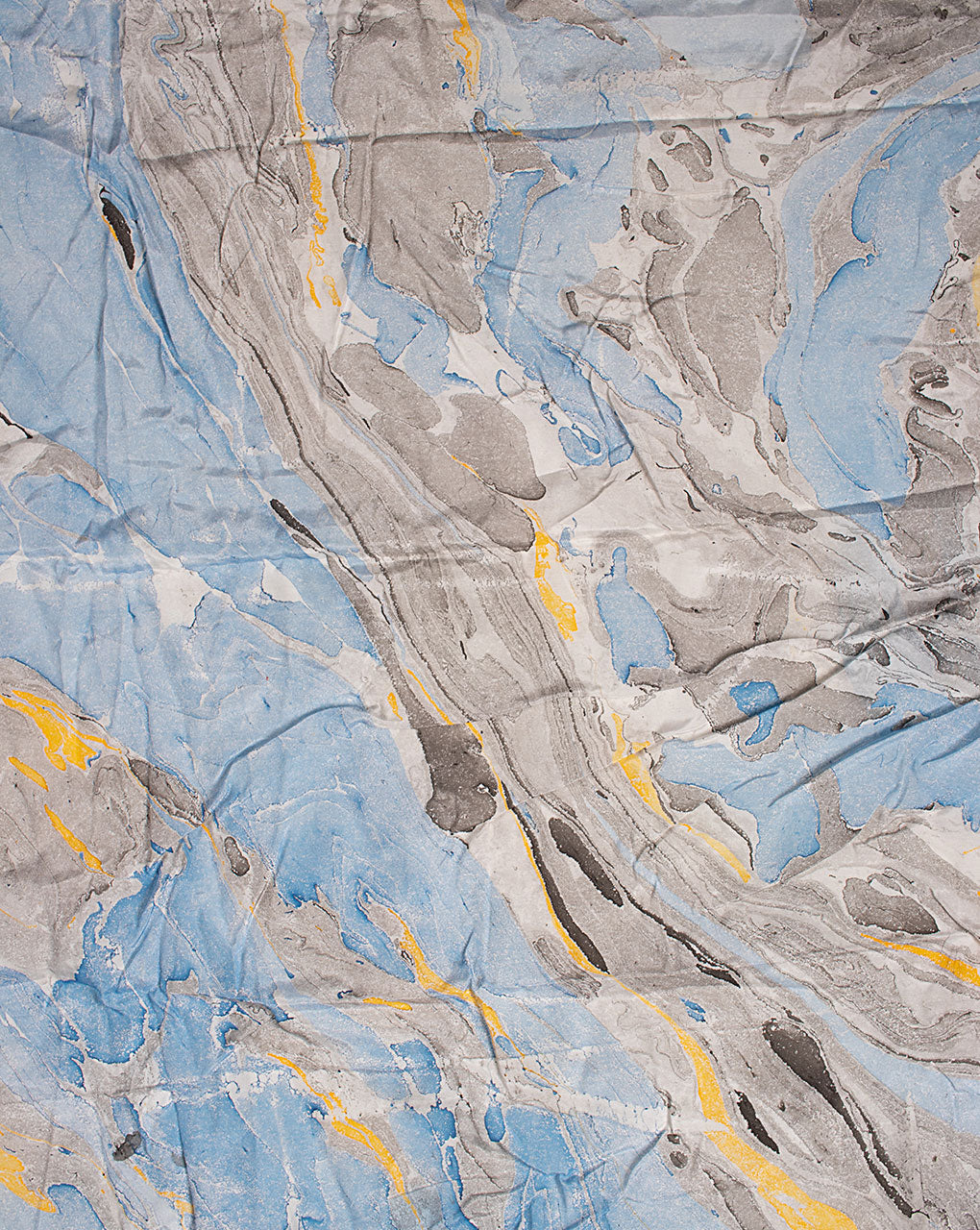( Pre Cut 70 CM ) Marble Print Santoon Viscose Fabric