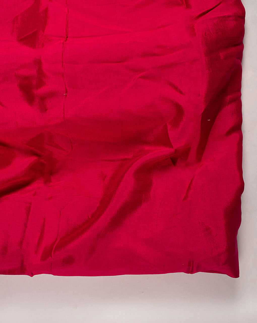 ( Pre Cut 70 CM ) Fuchsia Plain Viscose Santoon Fabric
