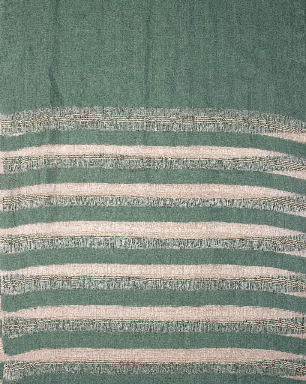 Stripes Woven Bhagalpuri Blended Viscose Stole - Fabriclore.com