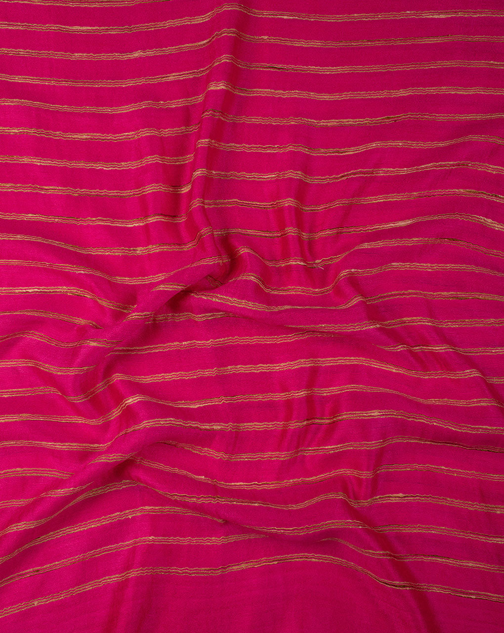 Stripes Woven Bhagalpuri Blended Viscose Stole - Fabriclore.com